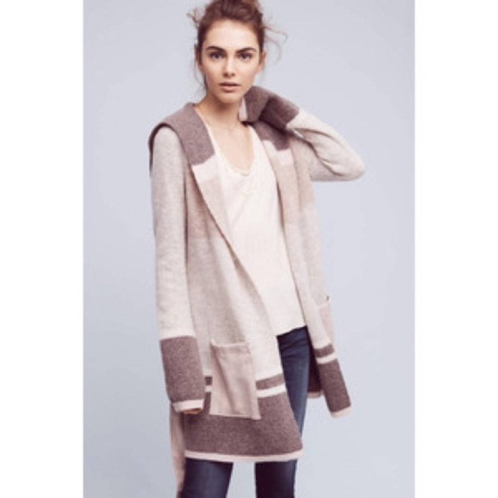 Anthropologie Angel of the North Wool Cardigan